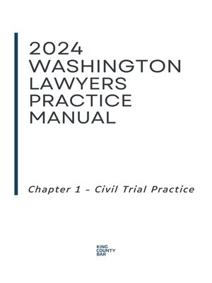cover image of 2024-25 Washington Lawyers Practice Manual Chapter 1